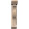 Ekena Millwork Funston Slat Smooth Bracket w/ Offset Brace, Douglas Fir, 5 1/2"W x 20"D x 28"H BKT0604X20X28FST06SDF - alternate 2